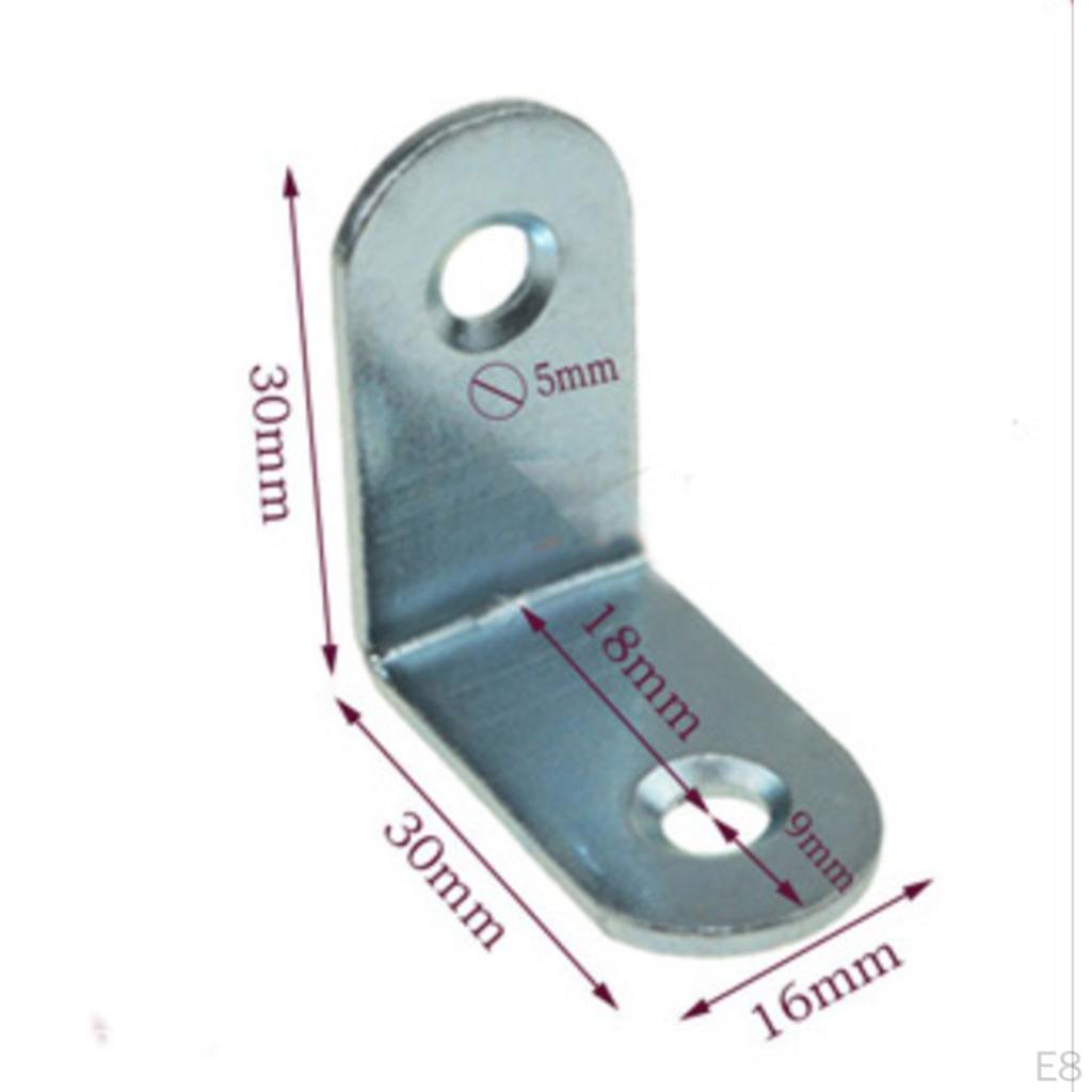 Angle Bracket Corner Support Fixing Repair Fastener Joint Furniture Replacement Hardwares