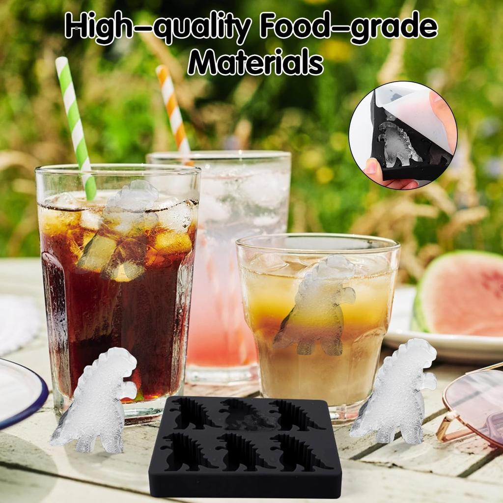 Monster Ice Mold Molds with Homemade Large Silicone Mold Cake Decor Candy Jelly Baking Tool Candle Soap Mould Ice Tray