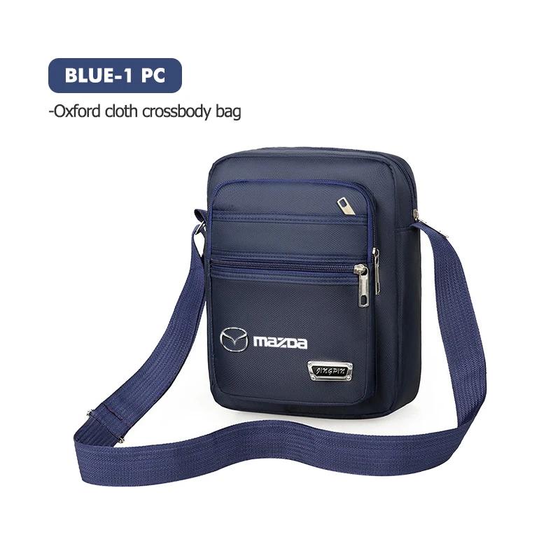 2025 Hot Oxford Shoulder Bag Mobile Phone Waist Pack Crossbody Handbag For Mazda Axela Atenza CX9 MX3 MX5 RX8 RX7 MX30 CX30