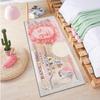 Non-slip Rectangular Rug for Bedroom, Living Room, or Entrance