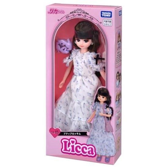 Takara Tomy Licca-chan Doll LD-15 Petit Blossom Dress-Up Toy Pretend Play Ages 3 Up