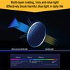 Blue Light Blocking Glasses Rimless Frame Clear Lens Reading Glasses Intelligent Zoom Anti-Glare Eyeglasses for Women Men