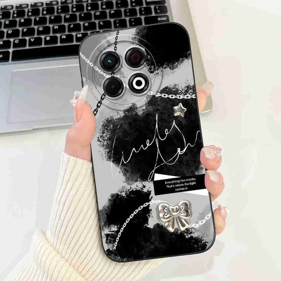 For Tecno Spark 30 Pro 4G 6.78" Case Cartoon Bunny Fashion Girl Soft Silicone Cover For Tecno Spark 30Pro KL7 Protective Cases