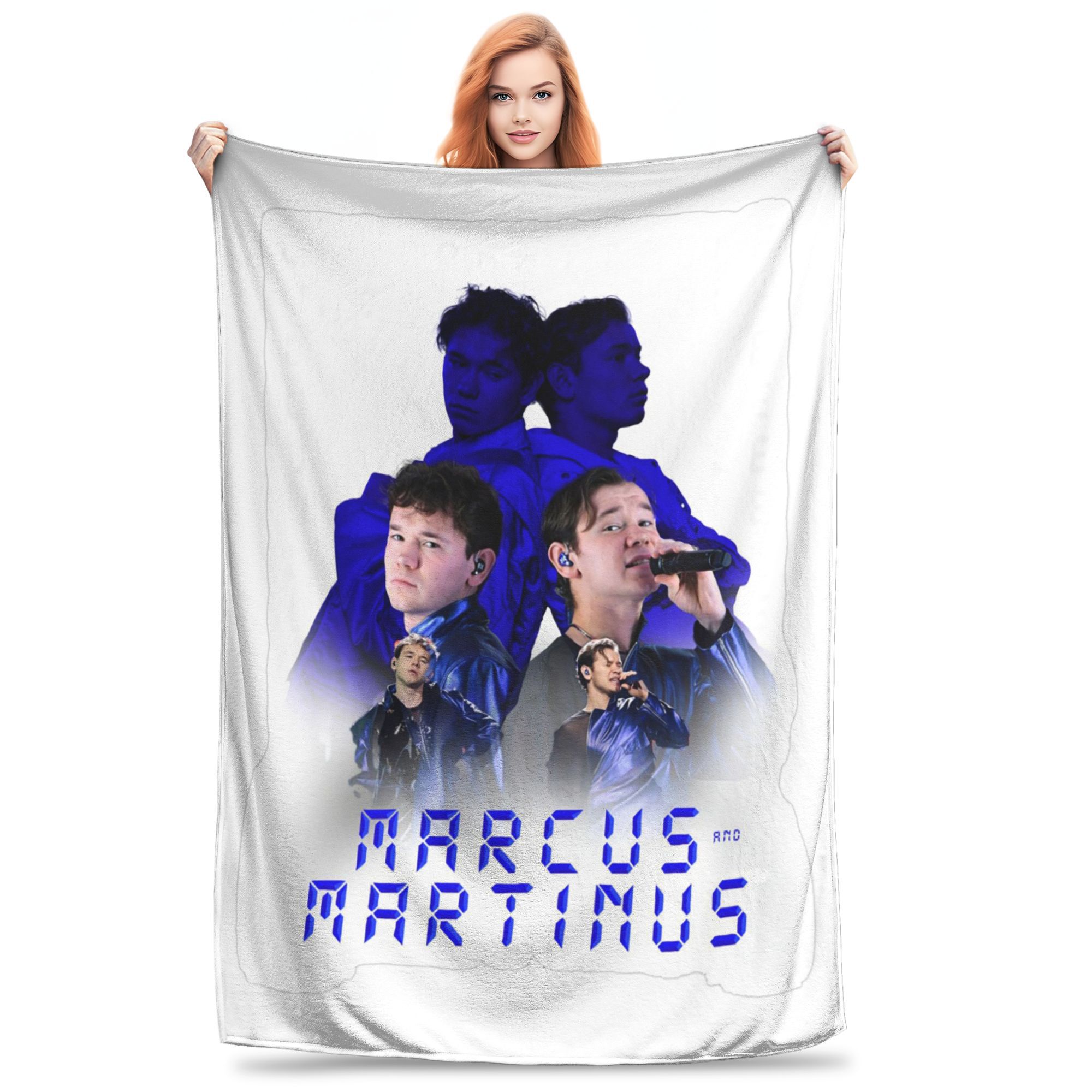 Pandara Jewelry Unisex Flannel Throw Blanket Marcus And Martinus Unforgettable Eurovisions Sweden Blankets Bedding For Livingroom Travel Couch