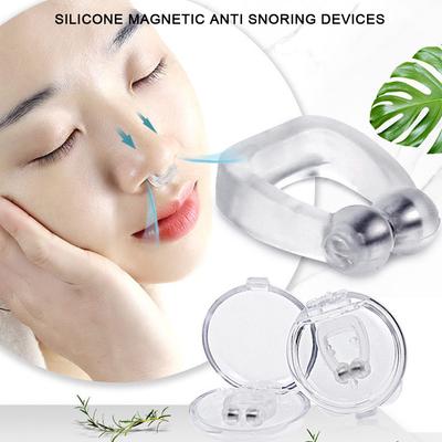 10pcs Anti Snoring Devices Silicone Soft Portable Magnetic Sleeping