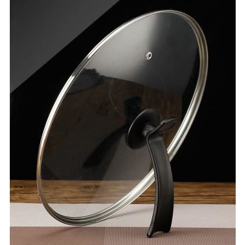 YIJOFU Replacement Pot Lid, Domed Wok Cover with Glass Stainless Steel, 20cm-40cm, Fits Many Pots, Practical Kitchen Frying Pans, Universal Style (20c