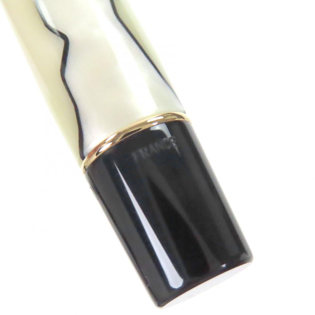 Excellent PARKER Fountain Pen Duofold White Pearl Mens Used