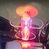 Motorcycle & Car Electric LED Colorful Lights Rotatable Airplane Wind-Powered Airplane Decor Car Motorcycle Bikes Bicycle Decor