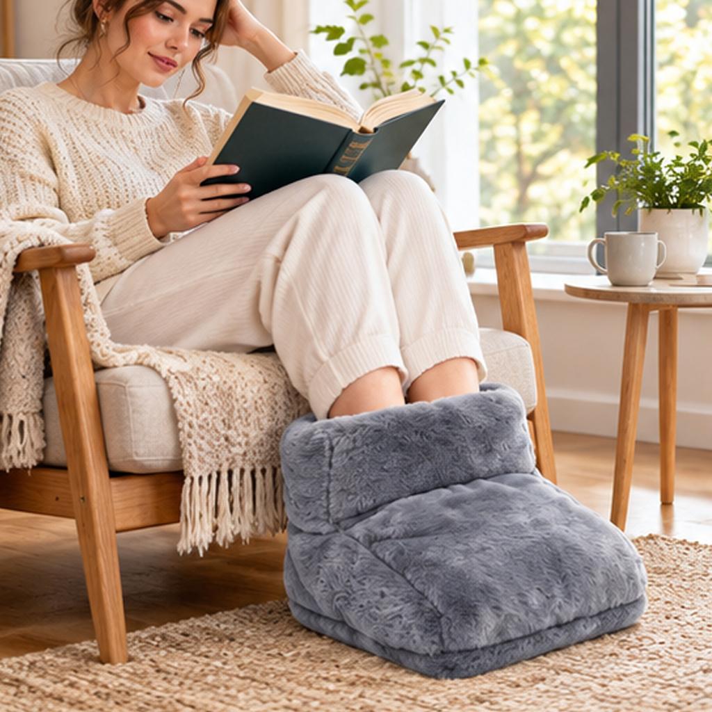 Heated Shoes, Warmer and Rechargeable Hot Bag Cover for Bed, Winter Warmers Set