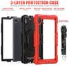 Capa com Suporte Rotativo Universal para Lenovo M10 Plus 2ª Geração TB-X606F X606X K10 TB-X6C6F X6C6X 10.3" com Protetor de Tela