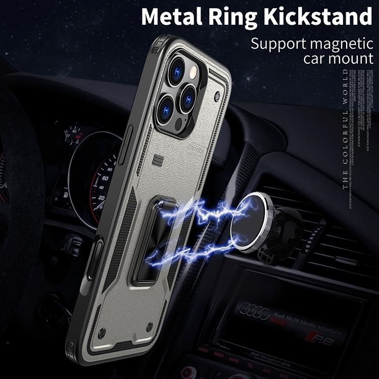 New for Apple 16Pro Ring Phone Case Car Magnetic Bracket Full Pack Set Beer Anti Drop S25 Protective Cover