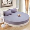 1PC Waterproof Round Cartoon Printed Bed Fitted Sheet with Elastic Single/Queen/King Mattress Cover (without Pillowcase)
