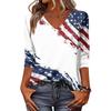 Long Sleeve Shirts for Women V Neck Printed Womens Long Sleeve Tops Soft Long Sleeve T Shirt Women Casual Long Sleeve Tops for Women
