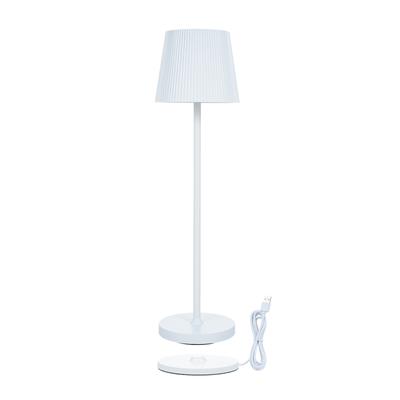 Portable LED Table Lamp Touch Control Stepless Dimmable Desk Lamp Rechargeable Nightstand Lights