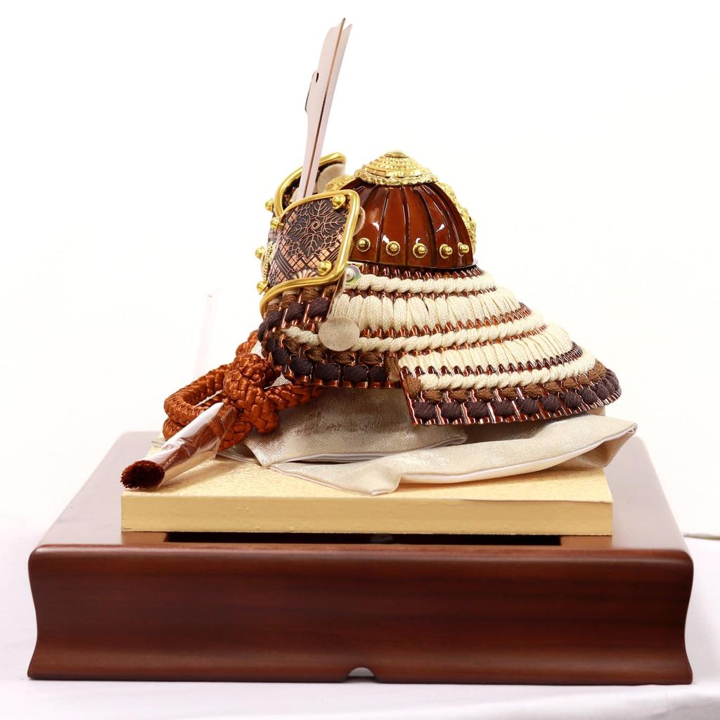 May Day Doll Helmet Display Case, Acrylic Display Case, Rai Design, Bronze, 28cm W x 22cm D x 26cm H, Panorama Case SP24509C