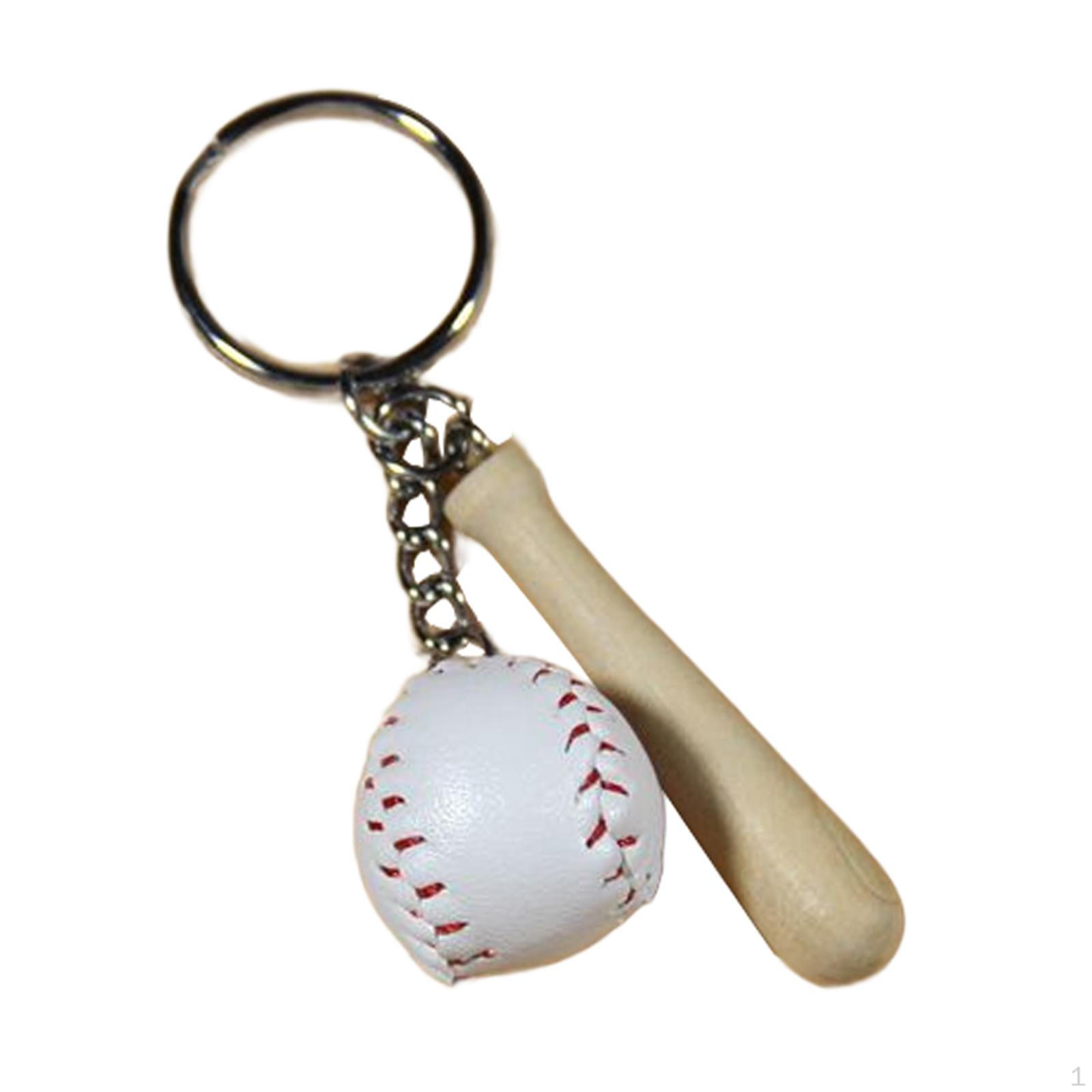 Брелок в форме бейсбольного мяча — фото 8
