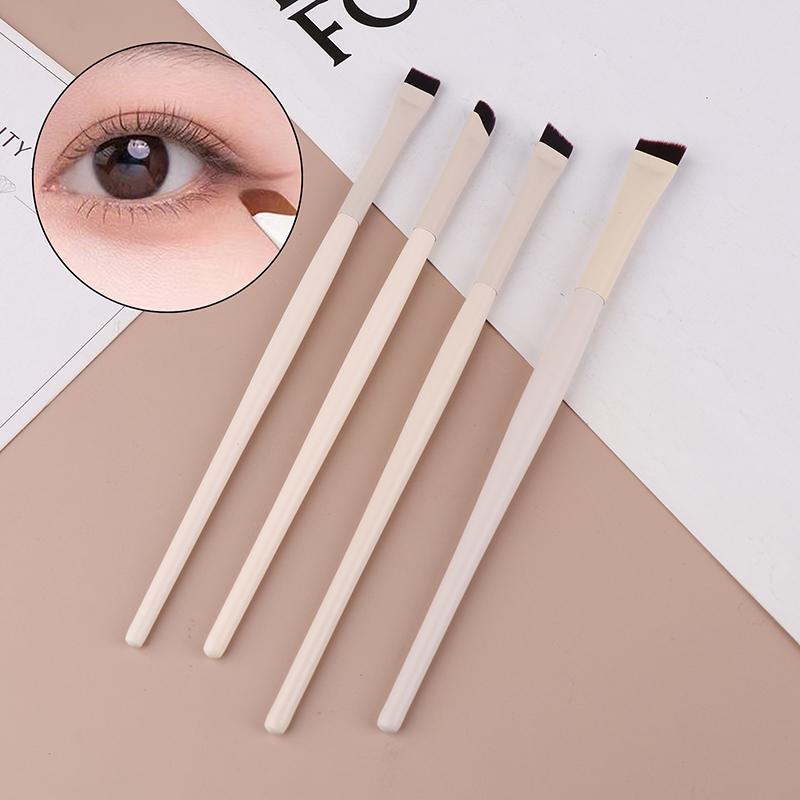 1/4Pcs Travel Makeup Brush Set Eyeshadow Brushes Portable Cosmetic Brushes For Lashes Eyeshadow Contouring