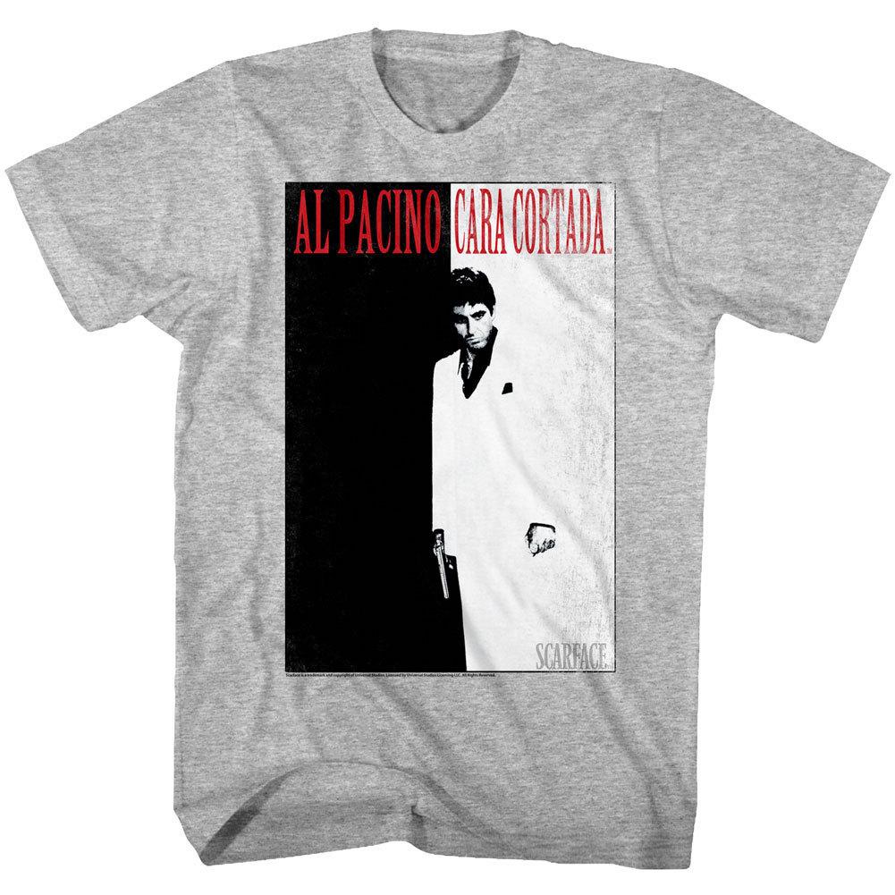 Scarface Al Pacino Cara Cortada Men T Shirt Cuban Gangster Movie Tony Montana XXXXL