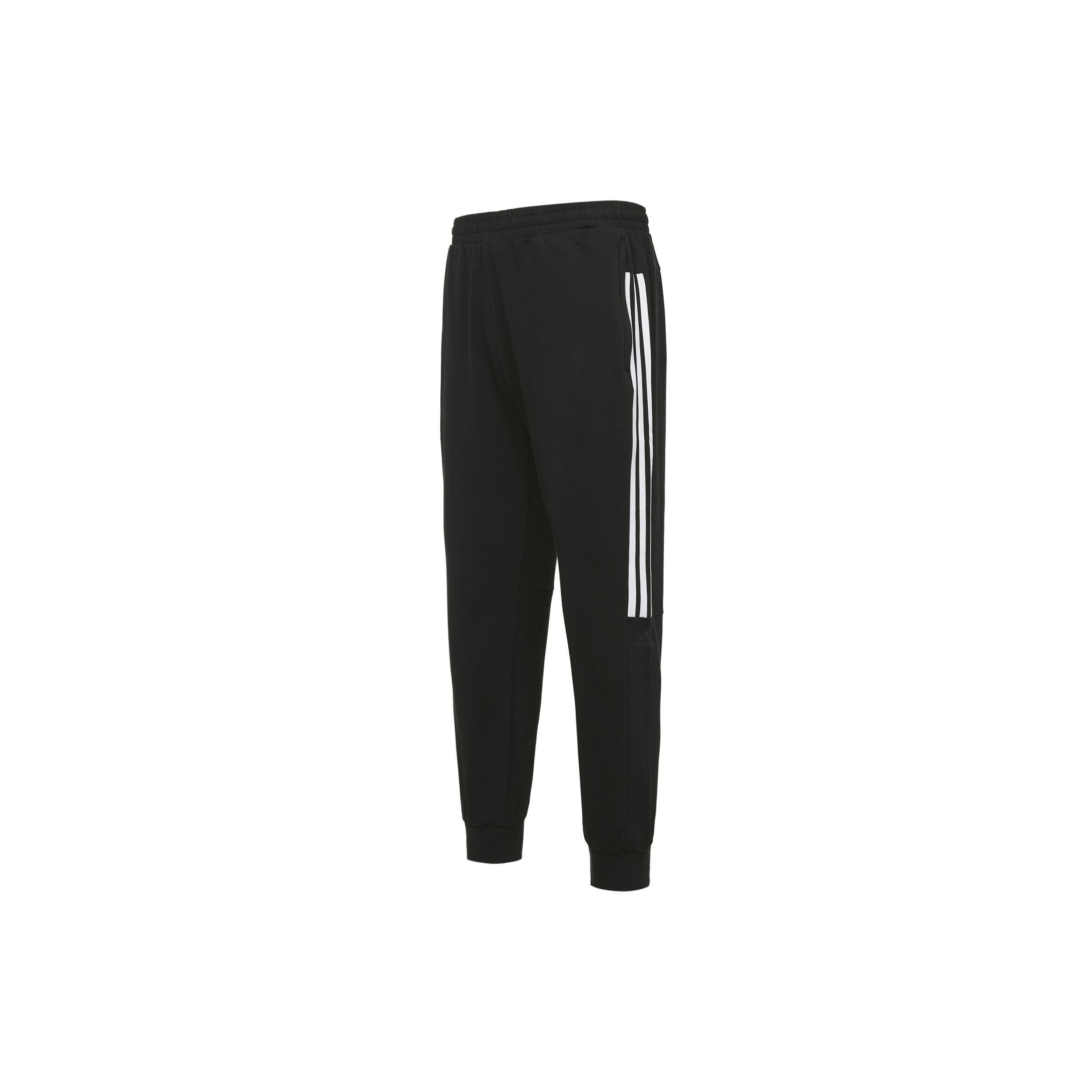 adidas Fi Pnt Ft Reg Casual Sports Bundle Feet Long Pants Black Men s GP0955 XL