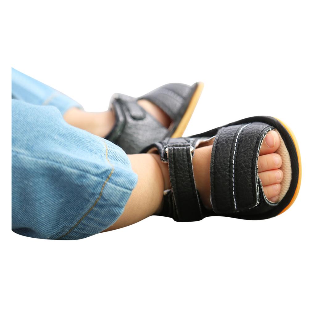 Baby Boys Girls Sandals Soft Non-Slip Rubber Sole Prewalker Flat Walking Shoes