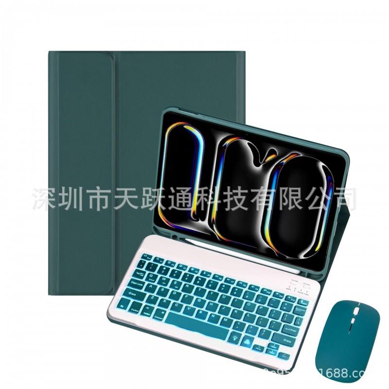 IPad Pro 13 Keyboard Case With Pen Slot Air 7 11th Gen 10.2 Bluetooth Folio Cover