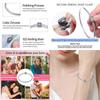 Nuevo en Plata de Ley 925 Original Pulsera de Cadena de Serpiente Se Adapta a Cuentas de Charms Originales de 3 mm Para Mujeres Pulseras de Corazón Joyería Regalos