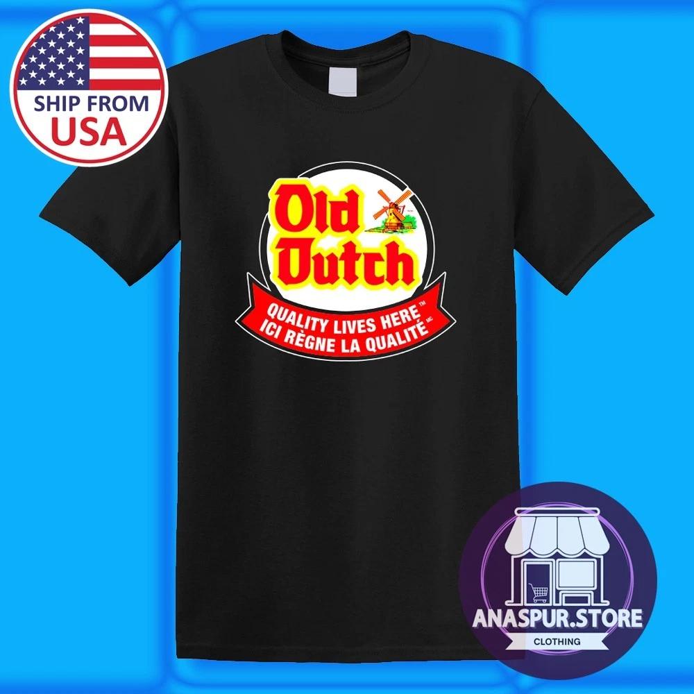 Old Dutch Potato Chips Men s Black Size S-5XL S