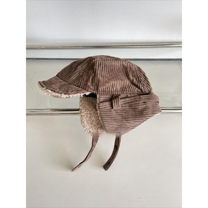 

Осенне-зимняя шапка-ушанка для женщин, теплая, утолщенная и на бархате для защиты от холода, универсальная, высококачественная защита ушей, шапка-ушанка M（56-58cm）