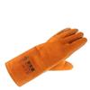 Heat-Resistant Cowhide Welding Gloves - Durable, Anti-Scald, and Soft for Labor Protection