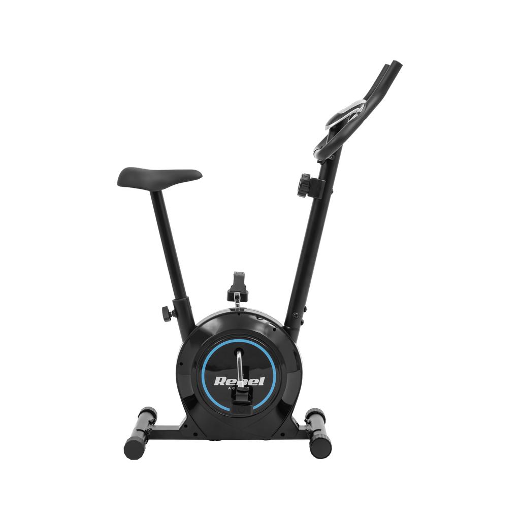 Rebel Magnetisches Heimtrainer-Fahrrad mit verstellbarem Herzfrequenzmonitor