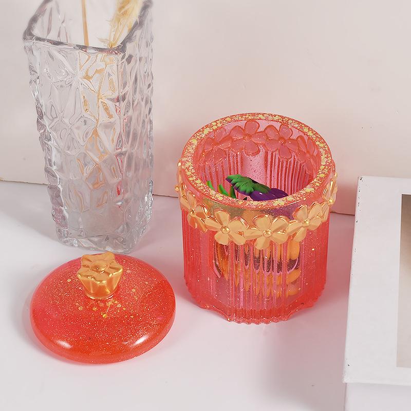 

Смугастий Горщик для Квітів Силіконова Форма DIY Коробка для Зберігання Квітів Виготовлення Виробів Гіпс Смола Форми для Заливки Горщиків для Квітів Товари для Домашнього Декору 1 SET