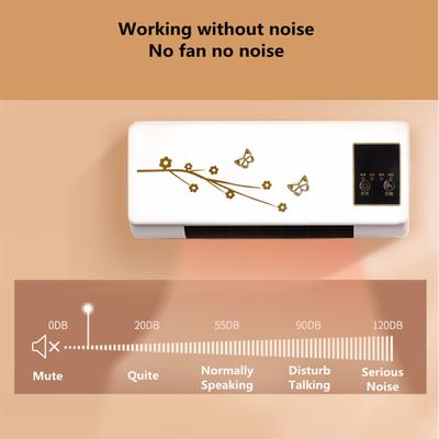 Wall Heater and Air Conditioner Combo Wide Coverage 2 In 1 Electric Cooling and Heating Machine with Remote Control for Bedroom