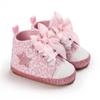 Spring and Autumn Women's Baby Casual Sports Shoes Soft Sole Anti Slip Indoor and Outdoor Walking Shoes First Step Walking Shoes