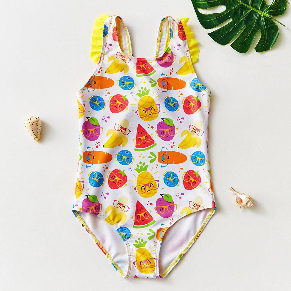 Infant Baby Girls Swimsuit Toddler Sleeveless Mermaid Fish Scale One Piece Swimwear Bikini Children Swimwear Kids Bathing Suit