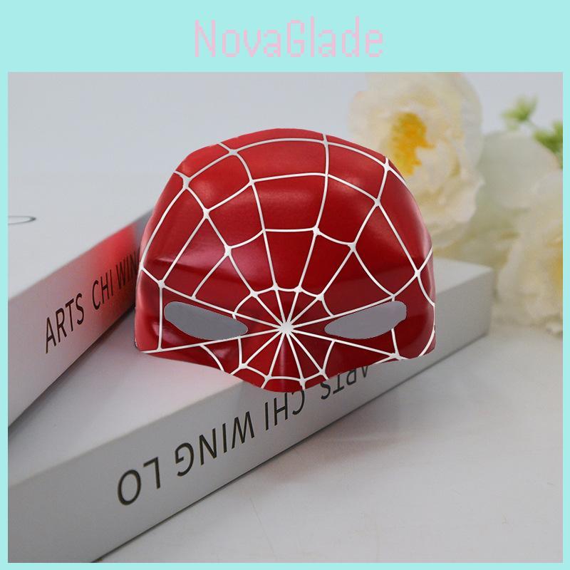 Marvel Spider Man Mask Plastic Prop For Halloween And Cosplay Events