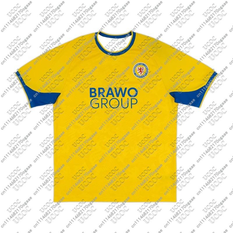 Unisex E‑Eintracht Braunschweig Oberteil Erwachsenen Heimtrikot Spiel Sport Deutschland Unisex Train Atmungsaktives Fußballtrikot T-Shirt 5XL yellow