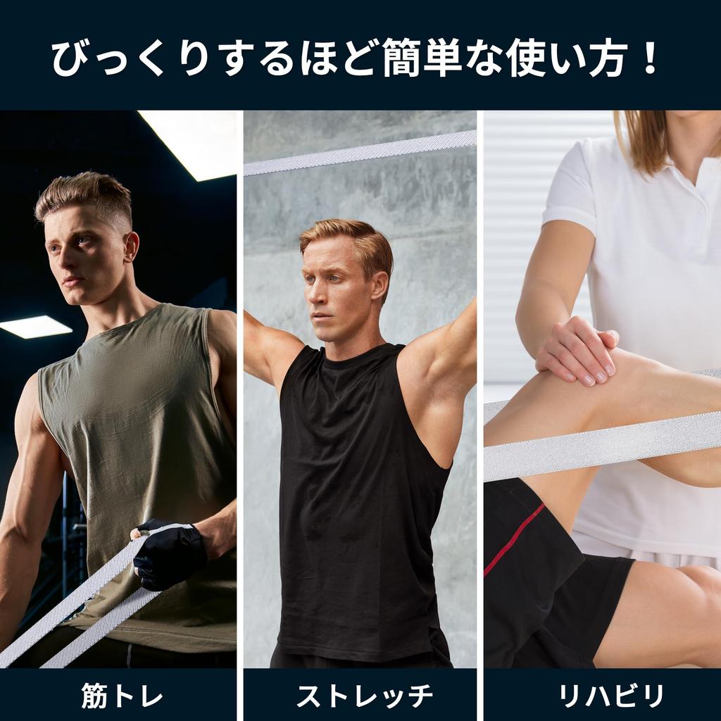 TheFitLife Training Muscle Training Rubber Resistance Stretch Fitness Bands Tubes, Tubes, Tubes, Bands, Bands, (Light Gray/Gray/Black)