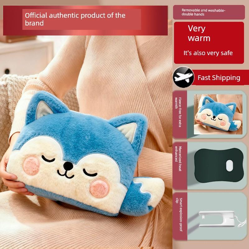 Heating Pad Rechargeable Stuffed Hot Water Bag