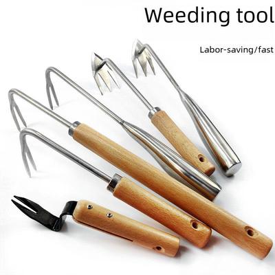Stainless Steel Gardening Weeding and Planting Tool Set