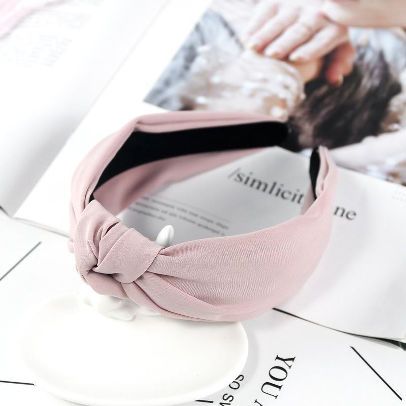 Wide Fabric Knotted Hair Headband