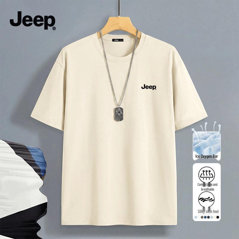 Jeep Men's 2026 Cool-Touch Ice Silk Sport T-Shirt