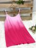 2026 Plus Size Sleeveless Pleated Camisole for Women - Solid Color