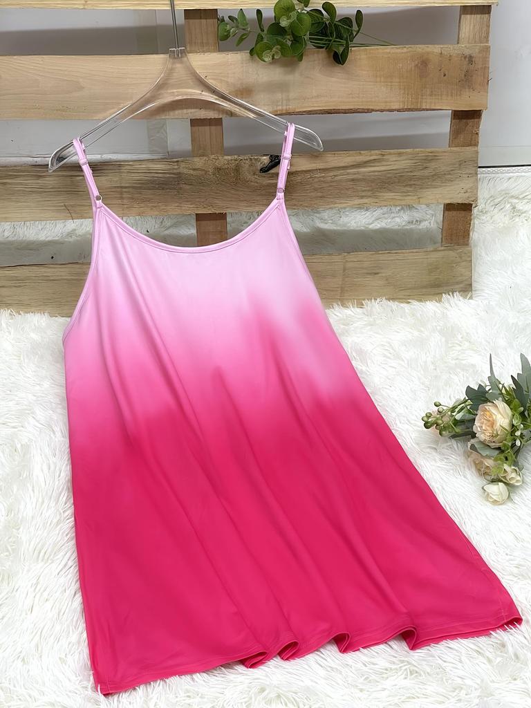 2026 Plus Size Sleeveless Pleated Camisole for Women - Solid Color