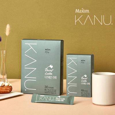 Dongsuh Maxim Kanu Bez kofeinu Latte (Každá tyčinka 13,5 g)