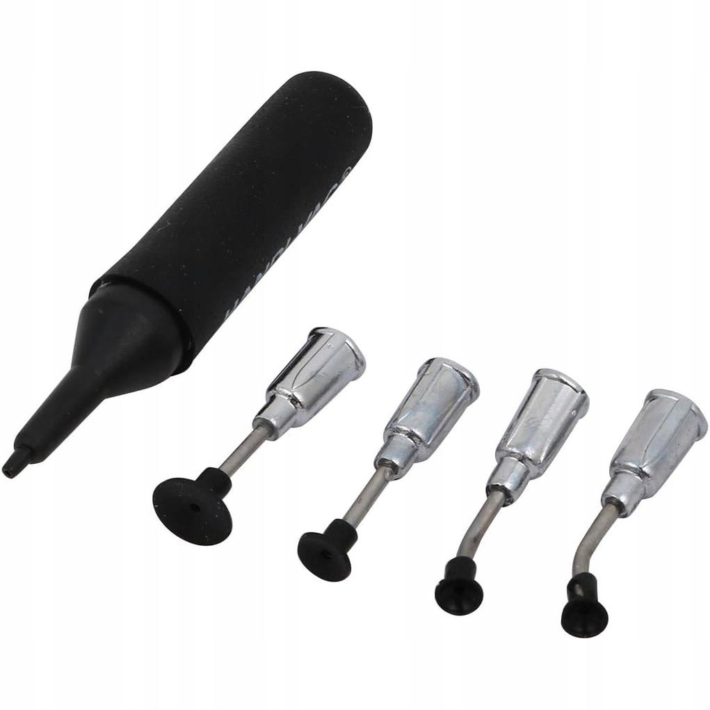 

Rosfix Chwytak Próżniowy do Układów – Precyzyjne Operacje | Wysoka Jakość ESD | Zestaw z 4 Końcówkami w Plastikowym Opakowaniu