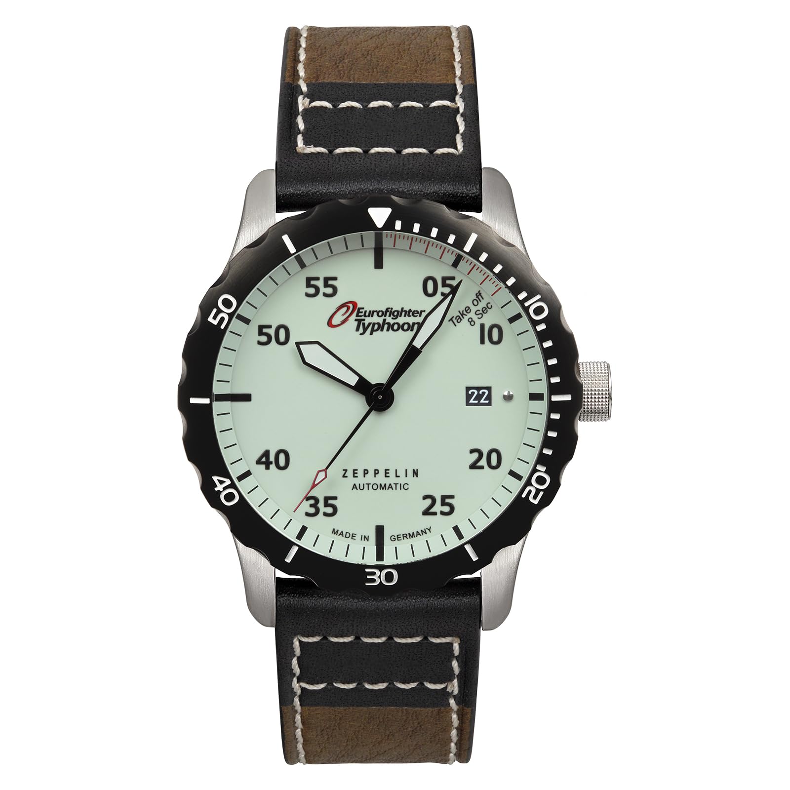 

Casual Watch Eurofighter Brown [Zeppelin] 7268-5 Men s [Item]
