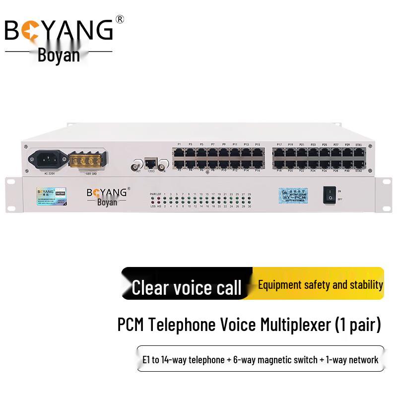 

BOYANG E1 PCM Multiplexer