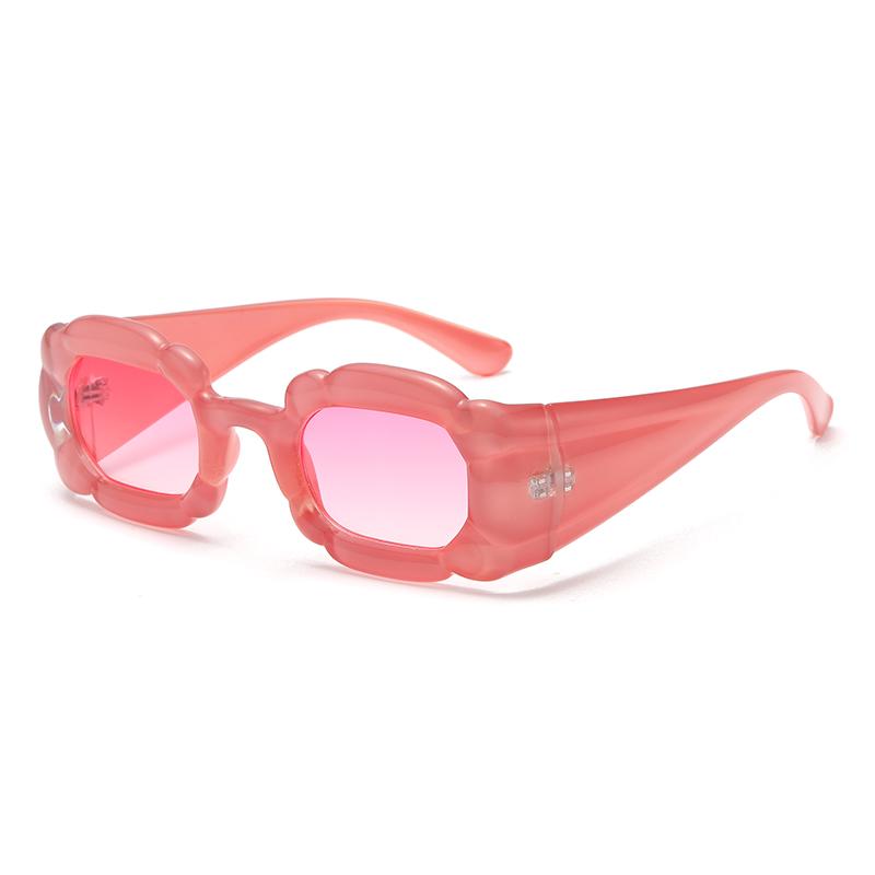 New UV Resistant Polygonal Frame Punk Sunglasses Fashion Personalized INS Eyewear for Women Party Glasses Trendy