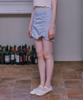 LULUCHOU Shirring Skirt - Sky Blue