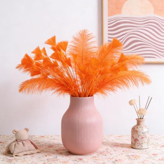 10-12" Natural Rooster Coque Tail Feather Mardi Gras Craft for Carnival Party Masquerade Stage Performances Costume Decoration